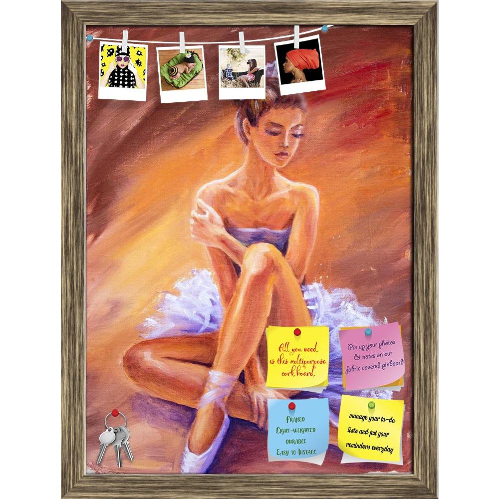 ArtzFolio Beautiful Sitting Ballerina D1 Printed Bulletin Board Notice Pin Board Soft Board | Framed-Bulletin Boards Framed-AZSAO32498683BLB_FR_L-Image Code 5003879 Vishnu Image Folio Pvt Ltd, IC 5003879, ArtzFolio, Bulletin Boards Framed, Adult, Figurative, Fine Art Reprint, beautiful, sitting, ballerina, d1, printed, bulletin, board, notice, pin, soft, framed, oil, painting, dancer, ballet, dress, resting, pin up board, push pin board, extra large cork board, big pin board, notice board, small bulletin bo