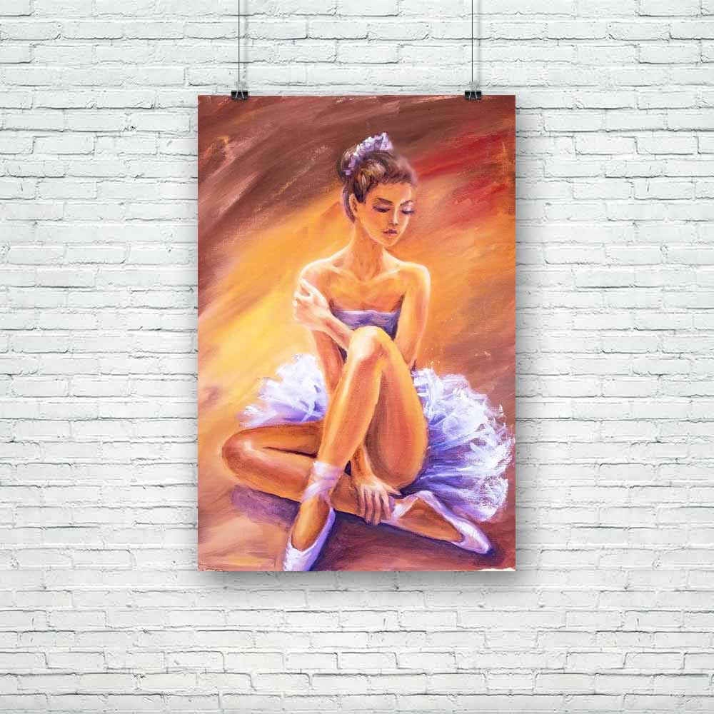 Beautiful Sitting Ballerina D1 Unframed Paper Poster-Paper Posters Unframed-POS_UN-IC 5003879 IC 5003879, Adult, Art and Paintings, Black and White, Fashion, Paintings, White, beautiful, sitting, ballerina, d1, unframed, paper, poster, art, attractive, ballet, beauty, body, clothing, colorful, dancer, dress, elegance, elegant, female, girl, glamour, grace, happy, model, painting, pretty, resting, romantic, studio, style, woman, young, artzfolio, posters, wall posters, posters for room, posters for room deco