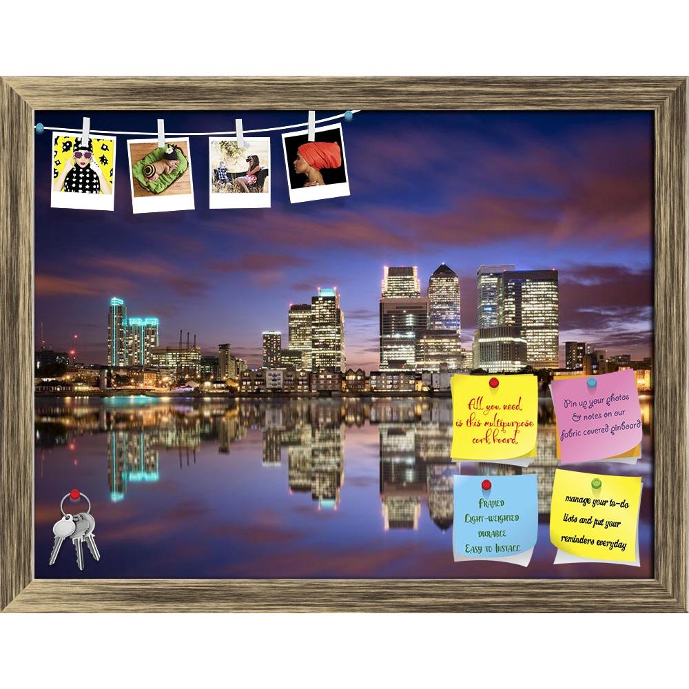 ArtzFolio Sunset Over Canary Wharf, London Skyline, UK Printed Bulletin Board Notice Pin Board Soft Board | Framed-Bulletin Boards Framed-AZSAO32563621BLB_FR_L-Image Code 5003885 Vishnu Image Folio Pvt Ltd, IC 5003885, ArtzFolio, Bulletin Boards Framed, Places, Photography, sunset, over, canary, wharf, london, skyline, uk, printed, bulletin, board, notice, pin, soft, framed, colorful, business, district, financial, landmark, corporate, cityscape, city, office, river, architecture, night, england, urban, tha