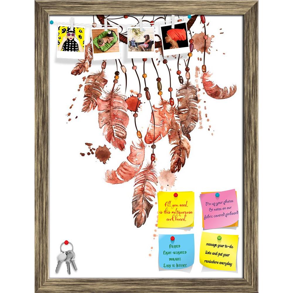 ArtzFolio Ethnic American Indians Dreamcatcher Printed Bulletin Board Notice Pin Board Soft Board | Framed-Bulletin Boards Framed-AZSAO32653285BLB_FR_L-Image Code 5003892 Vishnu Image Folio Pvt Ltd, IC 5003892, ArtzFolio, Bulletin Boards Framed, Abstract, Digital Art, ethnic, american, indians, dreamcatcher, printed, bulletin, board, notice, pin, soft, framed, hand, drawn, watercolor, illustration, pin up board, push pin board, extra large cork board, big pin board, notice board, small bulletin board, cork 