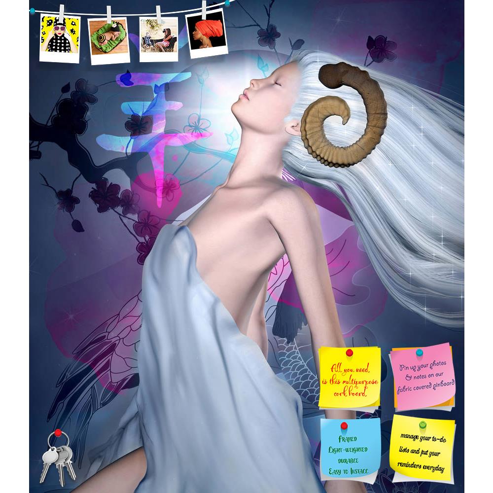 ArtzFolio Zodiac Series Age Of Goat Printed Bulletin Board Notice Pin Board Soft Board | Frameless-Bulletin Boards Frameless-AZSAO32689961BLB_FL_L-Image Code 5003898 Vishnu Image Folio Pvt Ltd, IC 5003898, ArtzFolio, Bulletin Boards Frameless, Fantasy, Figurative, Digital Art, zodiac, series, age, of, goat, printed, bulletin, board, notice, pin, soft, frameless, pin up board, push pin board, extra large cork board, big pin board, notice board, small bulletin board, cork board, wall notice board, giant cork 