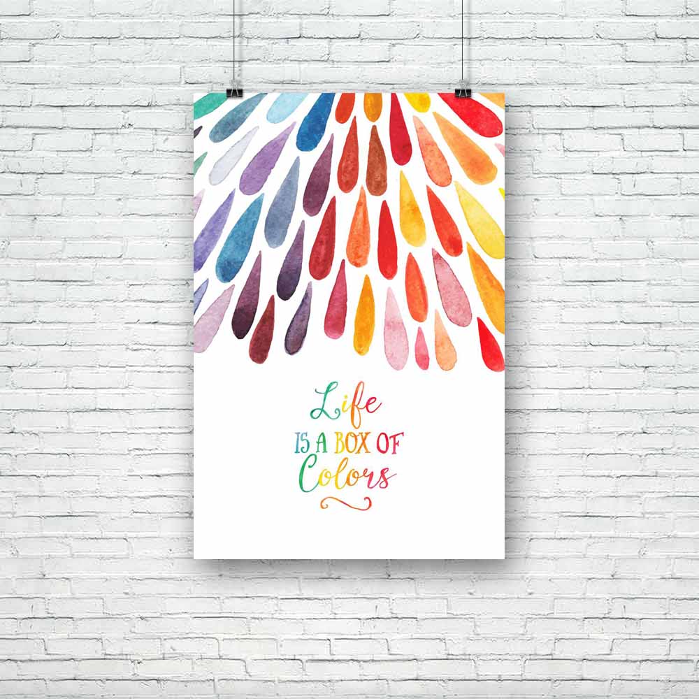 Splash Watercolor Drops Unframed Paper Poster-Paper Posters Unframed-POS_UN-IC 5003901 IC 5003901, Abstract Expressionism, Abstracts, Black and White, Books, Digital, Digital Art, Drawing, Graphic, Illustrations, Nature, Quotes, Scenic, Semi Abstract, Splatter, Watercolour, White, splash, watercolor, drops, unframed, paper, poster, color, colors, colorful, water, paint, quote, colour, abstract, backdrop, background, banner, blob, blossom, blue, brush, creative, creativity, decoration, droplet, element, gree