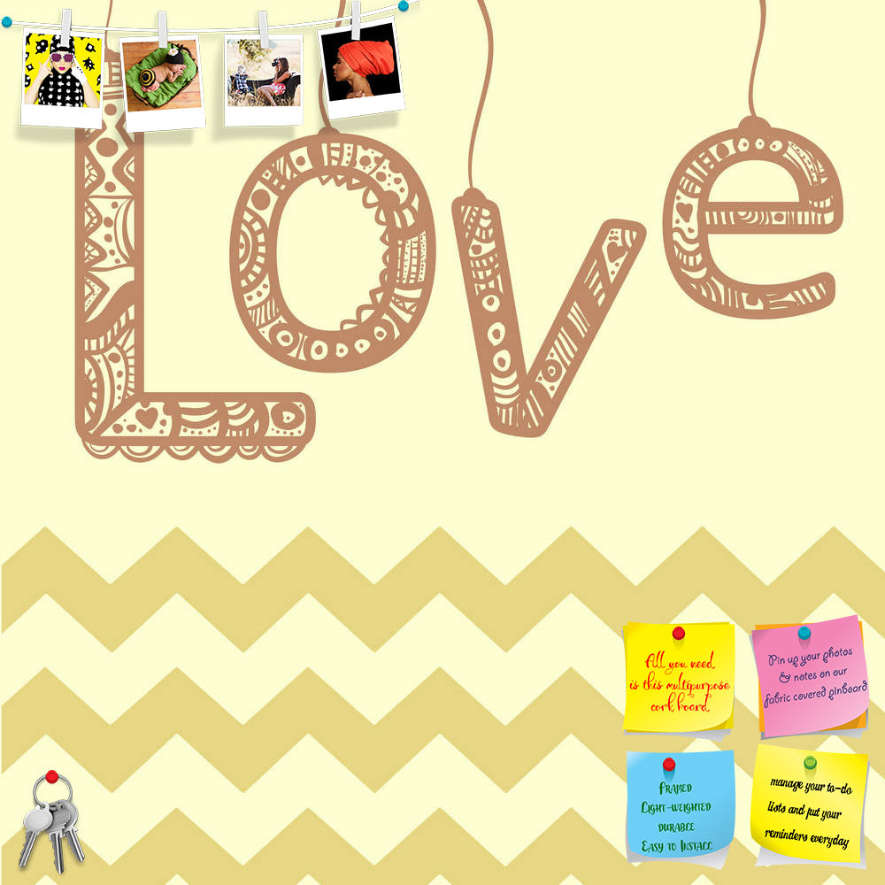 ArtzFolio Love Ornament Sign With Zigzag Printed Bulletin Board Notice Pin Board Soft Board | Frameless-Bulletin Boards Frameless-AZSAO32773366BLB_FL_L-Image Code 5003906 Vishnu Image Folio Pvt Ltd, IC 5003906, ArtzFolio, Bulletin Boards Frameless, Love, Quotes, Digital Art, ornament, sign, with, zigzag, printed, bulletin, board, notice, pin, soft, frameless, modern, style, chevron, pin up board, push pin board, extra large cork board, big pin board, notice board, small bulletin board, cork board, wall noti