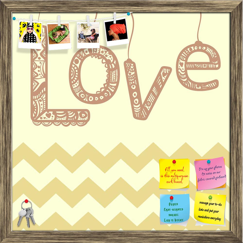 ArtzFolio Love Ornament Sign With Zigzag Printed Bulletin Board Notice Pin Board Soft Board | Framed-Bulletin Boards Framed-AZSAO32773366BLB_FR_L-Image Code 5003906 Vishnu Image Folio Pvt Ltd, IC 5003906, ArtzFolio, Bulletin Boards Framed, Love, Quotes, Digital Art, ornament, sign, with, zigzag, printed, bulletin, board, notice, pin, soft, framed, modern, style, chevron, pin up board, push pin board, extra large cork board, big pin board, notice board, small bulletin board, cork board, wall notice board, gi