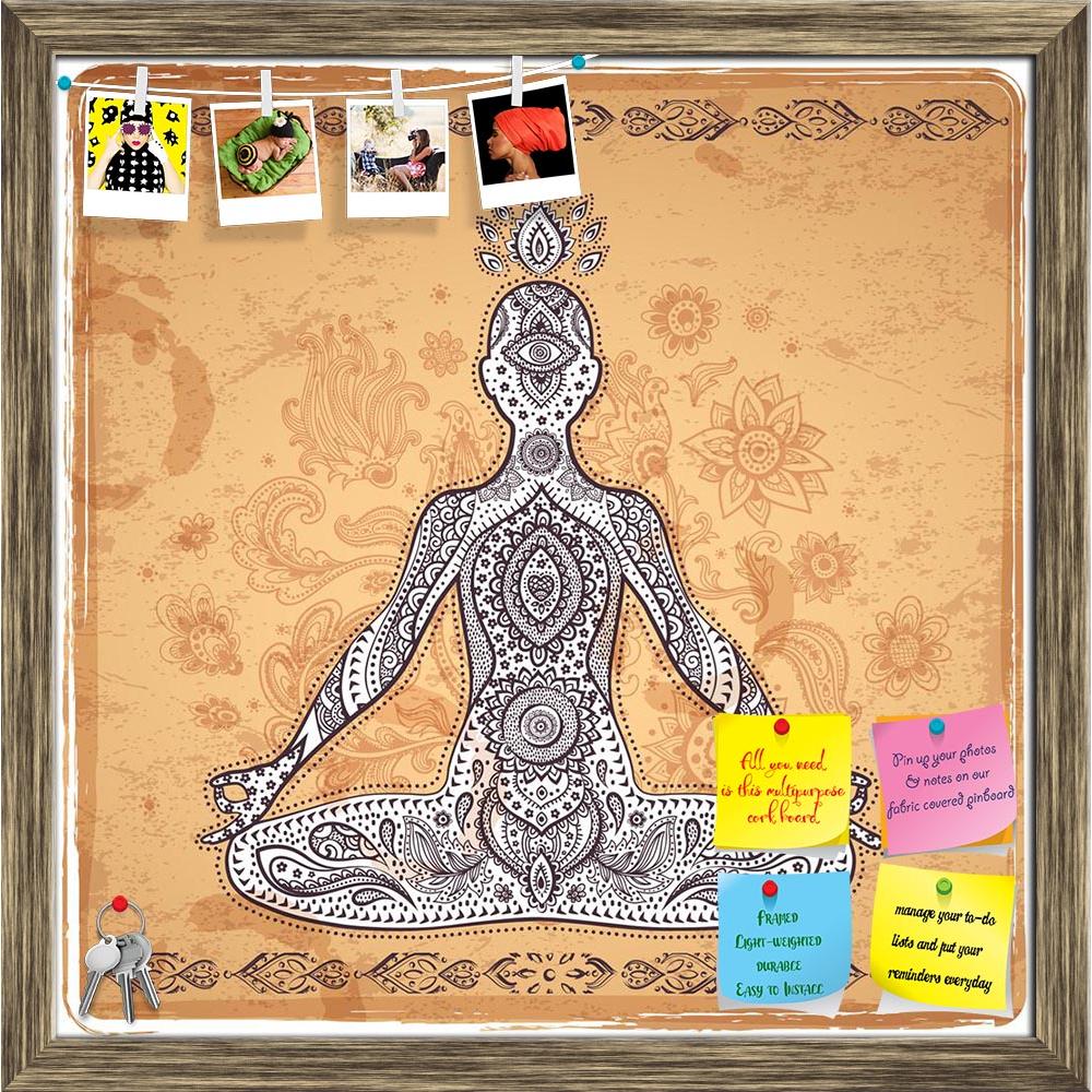 ArtzFolio Meditation Pose Printed Bulletin Board Notice Pin Board Soft Board | Framed-Bulletin Boards Framed-AZSAO32780384BLB_FR_L-Image Code 5003909 Vishnu Image Folio Pvt Ltd, IC 5003909, ArtzFolio, Bulletin Boards Framed, Religious, Traditional, Digital Art, meditation, pose, printed, bulletin, board, notice, pin, soft, framed, vintage, vector, illustration, pin up board, push pin board, extra large cork board, big pin board, notice board, small bulletin board, cork board, wall notice board, giant cork b