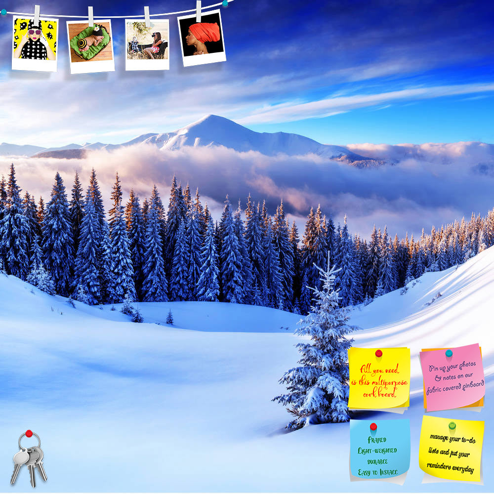 ArtzFolio Snovy Trees On Winter Mountains Printed Bulletin Board Notice Pin Board Soft Board | Frameless-Bulletin Boards Frameless-AZSAO33008591BLB_FL_L-Image Code 5003927 Vishnu Image Folio Pvt Ltd, IC 5003927, ArtzFolio, Bulletin Boards Frameless, Landscapes, Places, Photography, snovy, trees, on, winter, mountains, printed, bulletin, board, notice, pin, soft, frameless, frost, snow, cold, beautiful, forest, tree, landscape, mountain, season, sun, snowy, fir, nature, sky, christmas, sunlight, outdoor, fro