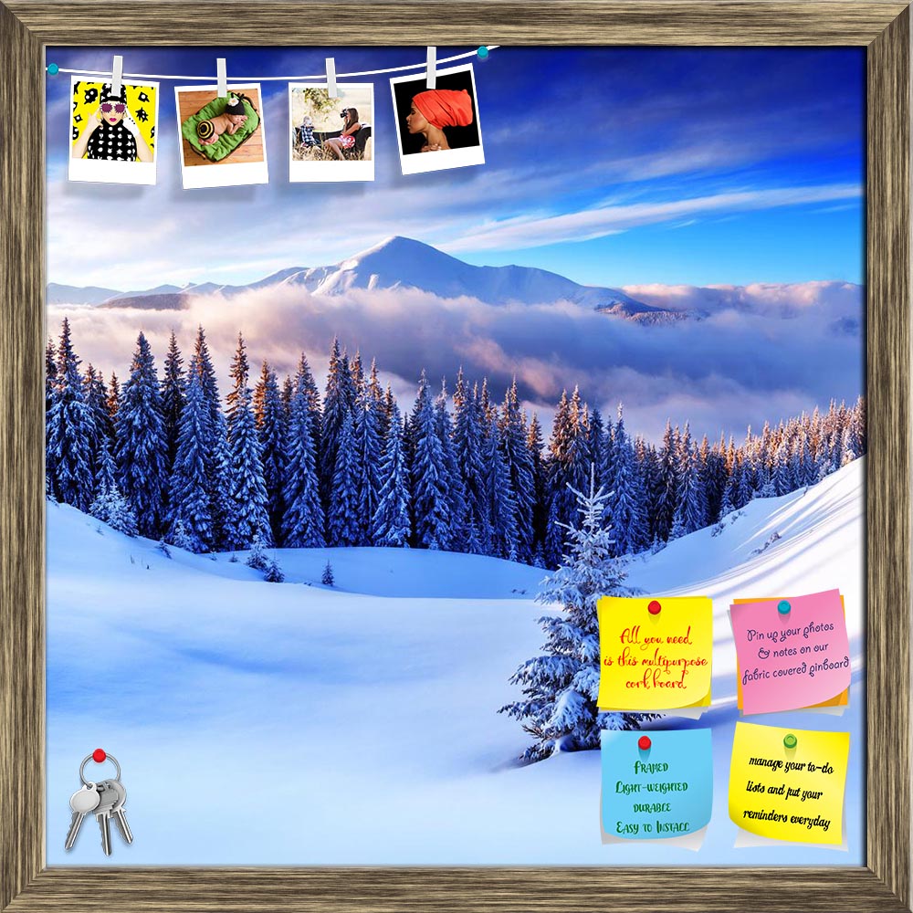 ArtzFolio Snovy Trees On Winter Mountains Printed Bulletin Board Notice Pin Board Soft Board | Framed-Bulletin Boards Framed-AZSAO33008591BLB_FR_L-Image Code 5003927 Vishnu Image Folio Pvt Ltd, IC 5003927, ArtzFolio, Bulletin Boards Framed, Landscapes, Places, Photography, snovy, trees, on, winter, mountains, printed, bulletin, board, notice, pin, soft, framed, frost, snow, cold, beautiful, forest, tree, landscape, mountain, season, sun, snowy, fir, nature, sky, christmas, sunlight, outdoor, frozen, hoarfro