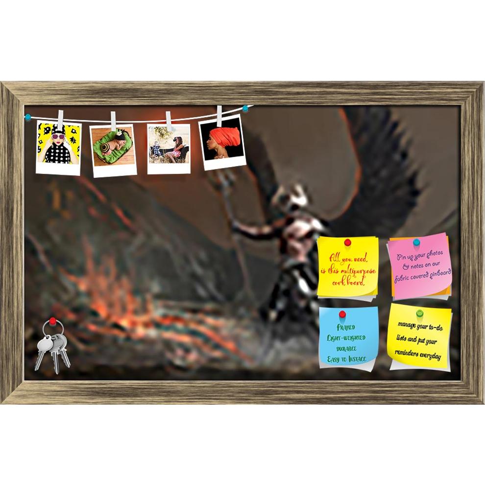 ArtzFolio Fallen Angel D3 Printed Bulletin Board Notice Pin Board Soft Board | Framed-Bulletin Boards Framed-AZSAO33024063BLB_FR_L-Image Code 5003929 Vishnu Image Folio Pvt Ltd, IC 5003929, ArtzFolio, Bulletin Boards Framed, Fantasy, Fine Art Reprint, fallen, angel, d3, printed, bulletin, board, notice, pin, soft, framed, dead, knight, dark, evil, feathers, illustration, raven, winds, death, curse, blind, devil, satan, monster, armor, helm, sword, damn, doom, arousal, art, pin up board, push pin board, extr
