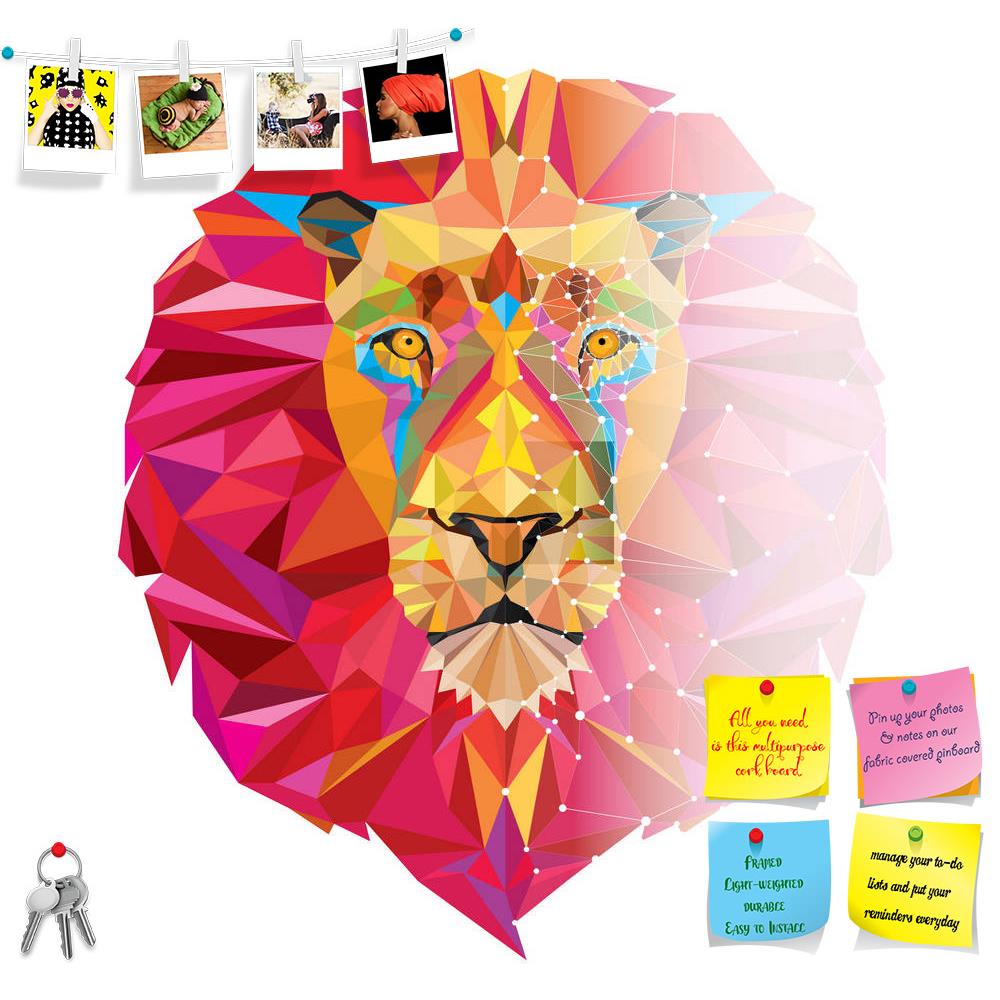 ArtzFolio Lion Head In Geometric Pattern D3 Printed Bulletin Board Notice Pin Board Soft Board | Frameless-Bulletin Boards Frameless-AZSAO33054929BLB_FL_L-Image Code 5003933 Vishnu Image Folio Pvt Ltd, IC 5003933, ArtzFolio, Bulletin Boards Frameless, Animals, Kids, Digital Art, lion, head, in, geometric, pattern, d3, printed, bulletin, board, notice, pin, soft, frameless, vector, mascot, animal, illustration, wild, mane, design, king, nature, symbol, cat, sign, graphic, zoo, predator, icon, lions, power, s