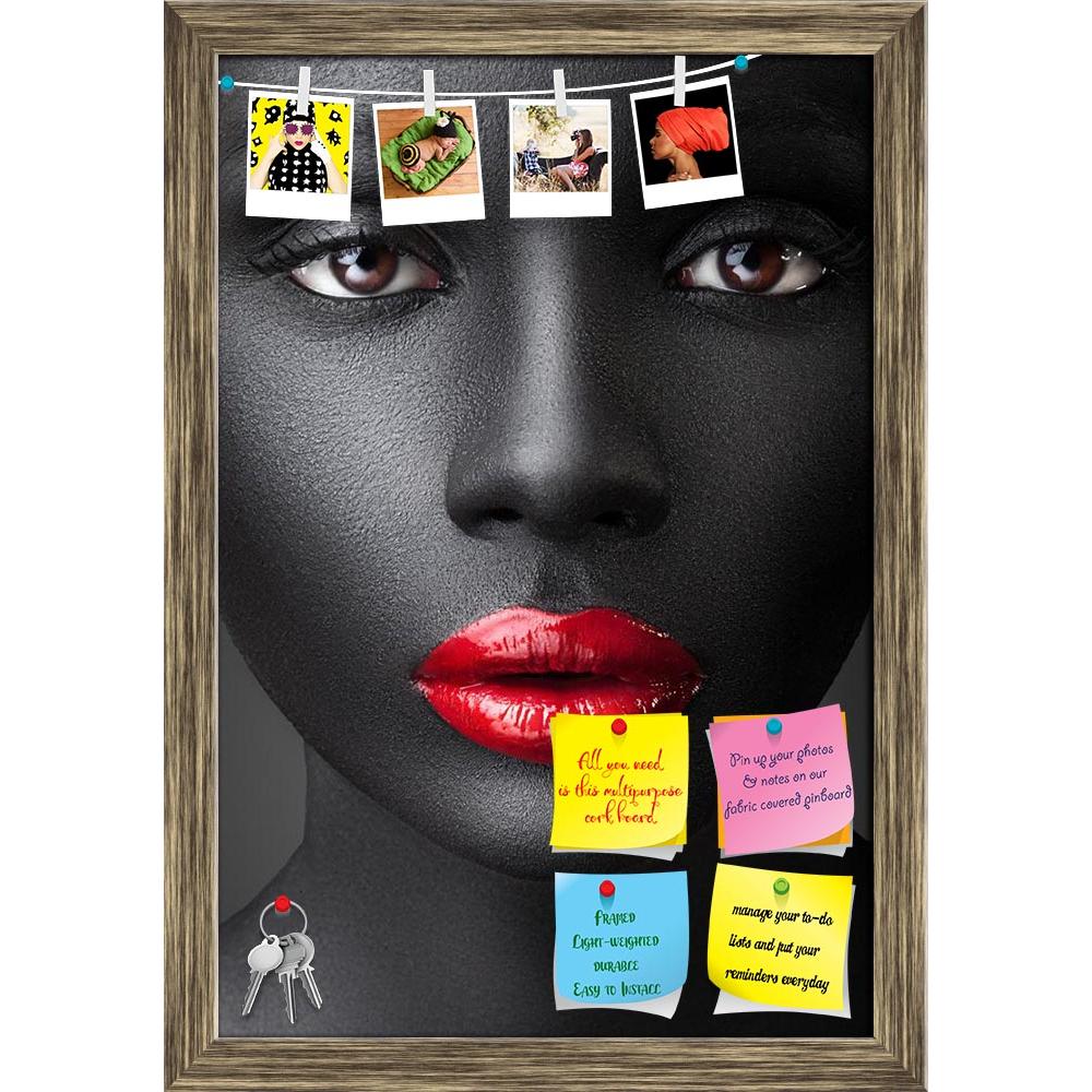 ArtzFolio Woman With Dark Skin Printed Bulletin Board Notice Pin Board Soft Board | Framed-Bulletin Boards Framed-AZSAO33130321BLB_FR_L-Image Code 5003939 Vishnu Image Folio Pvt Ltd, IC 5003939, ArtzFolio, Bulletin Boards Framed, Fashion, Portraits, Photography, woman, with, dark, skin, printed, bulletin, board, notice, pin, soft, framed, close-up, portrait, black, background, female, make-up, human, women, beauty, beautiful, adult, people, young, glamour, lips, face, elegance, art, head, sensuality, cosmet