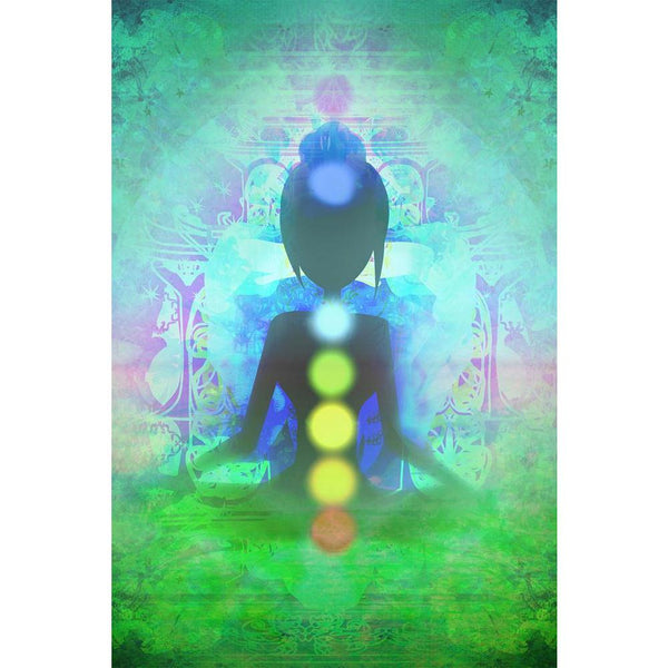 Yoga Lotus Pose D9 Unframed Paper Poster-Paper Posters Unframed-POS_UN-IC 5003941 IC 5003941, Buddhism, Digital, Digital Art, God Buddha, Graphic, Health, Illustrations, Indian, Nature, People, Religion, Religious, Scenic, Spiritual, Sports, Sunsets, yoga, lotus, pose, d9, unframed, paper, wall, poster, aura, beauty, body, breath, buddha, ease, energy, exercise, female, fit, girl, grass, gym, hand, healing, illustration, india, mat, meditation, mystic, peace, quiet, raster, relax, relaxation, silence, silho