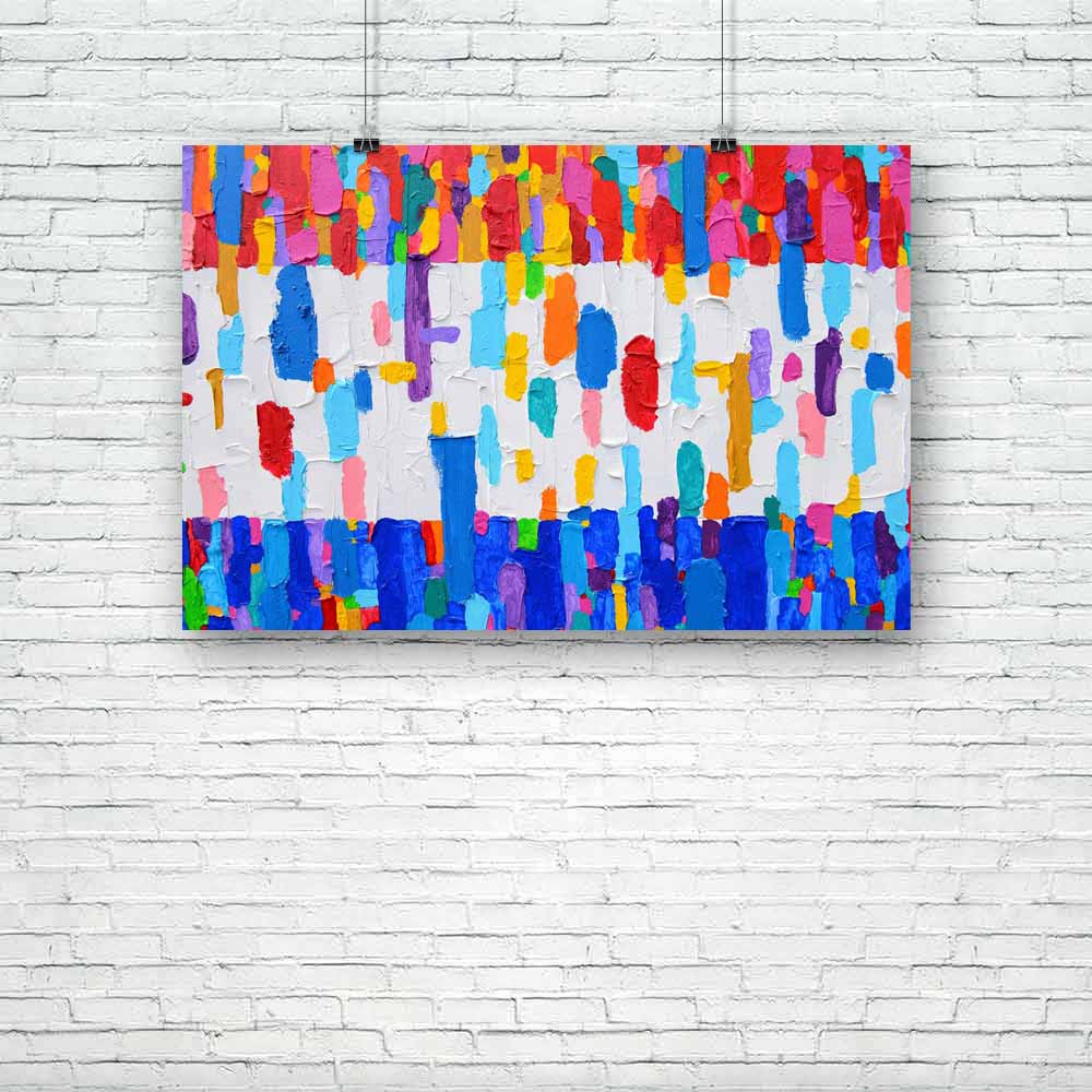 Abstract Artwork D177 Unframed Paper Poster - Paper Posters Unframed - ArtzFolio.com
