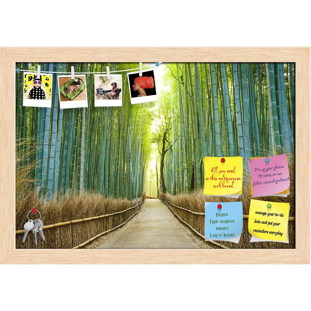 ArtzFolio Kyoto Japan Bamboo Forest Printed Bulletin Board Notice