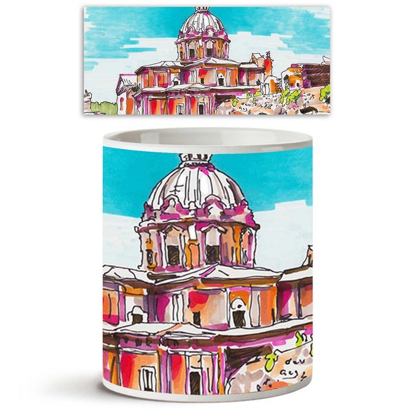 Artwork Of Rome Italy Cityscape Ceramic Coffee Tea Mug Inside White-Coffee Mugs--IC 5003961 IC 5003961, Ancient, Architecture, Art and Paintings, Automobiles, Christianity, Cities, City Views, Digital, Digital Art, Drawing, Graphic, Historical, Holidays, Illustrations, Italian, Jesus, Landmarks, Medieval, Paintings, Places, Signs, Signs and Symbols, Sketches, Transportation, Travel, Vehicles, Vintage, artwork, of, rome, italy, cityscape, ceramic, coffee, tea, mug, inside, white, art, basilica, building, car