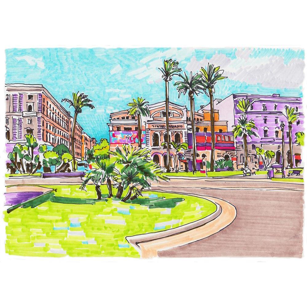 Artwork Of Rome Italy Cityscape Canvas Painting Synthetic Frame-Paintings MDF Framing-AFF_FR-IC 5003962 IC 5003962, Ancient, Architecture, Art and Paintings, Automobiles, Cities, City Views, Digital, Digital Art, Drawing, Graphic, Historical, Holidays, Illustrations, Italian, Landmarks, Medieval, Paintings, Places, Signs, Signs and Symbols, Sketches, Transportation, Travel, Vehicles, Vintage, artwork, of, rome, italy, cityscape, canvas, painting, synthetic, frame, art, building, card, catholic, city, colorf