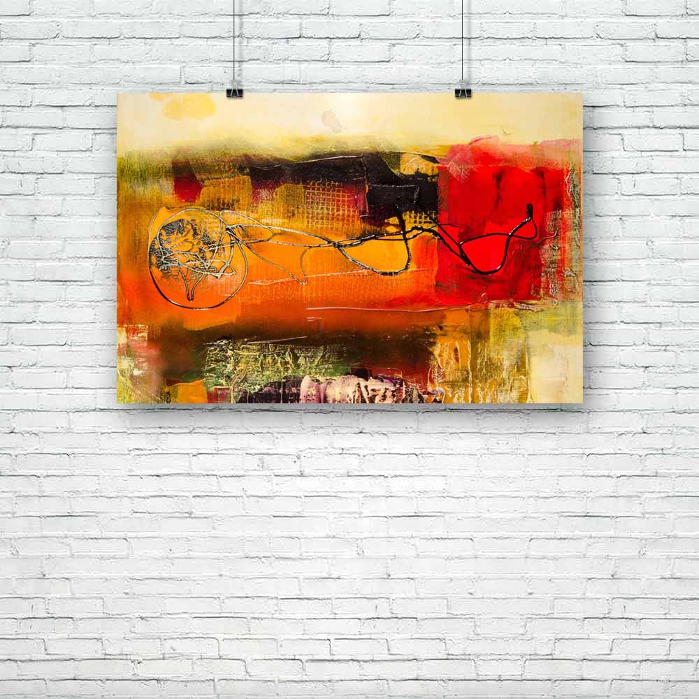 Modern Abstract Art D4 Unframed Paper Poster-Paper Posters Unframed-POS_UN-IC 5003965 IC 5003965, Abstract Expressionism, Abstracts, Art and Paintings, Fine Art Reprint, Modern Art, Paintings, Semi Abstract, modern, abstract, art, d4, unframed, paper, poster, colorful, deco, decoration, fine, painting, print, artzfolio, posters, wall posters, posters for room, posters for room decoration, office poster, door poster, baby poster, motivational posters, posters for room boys, quotes, poster for wall decoration