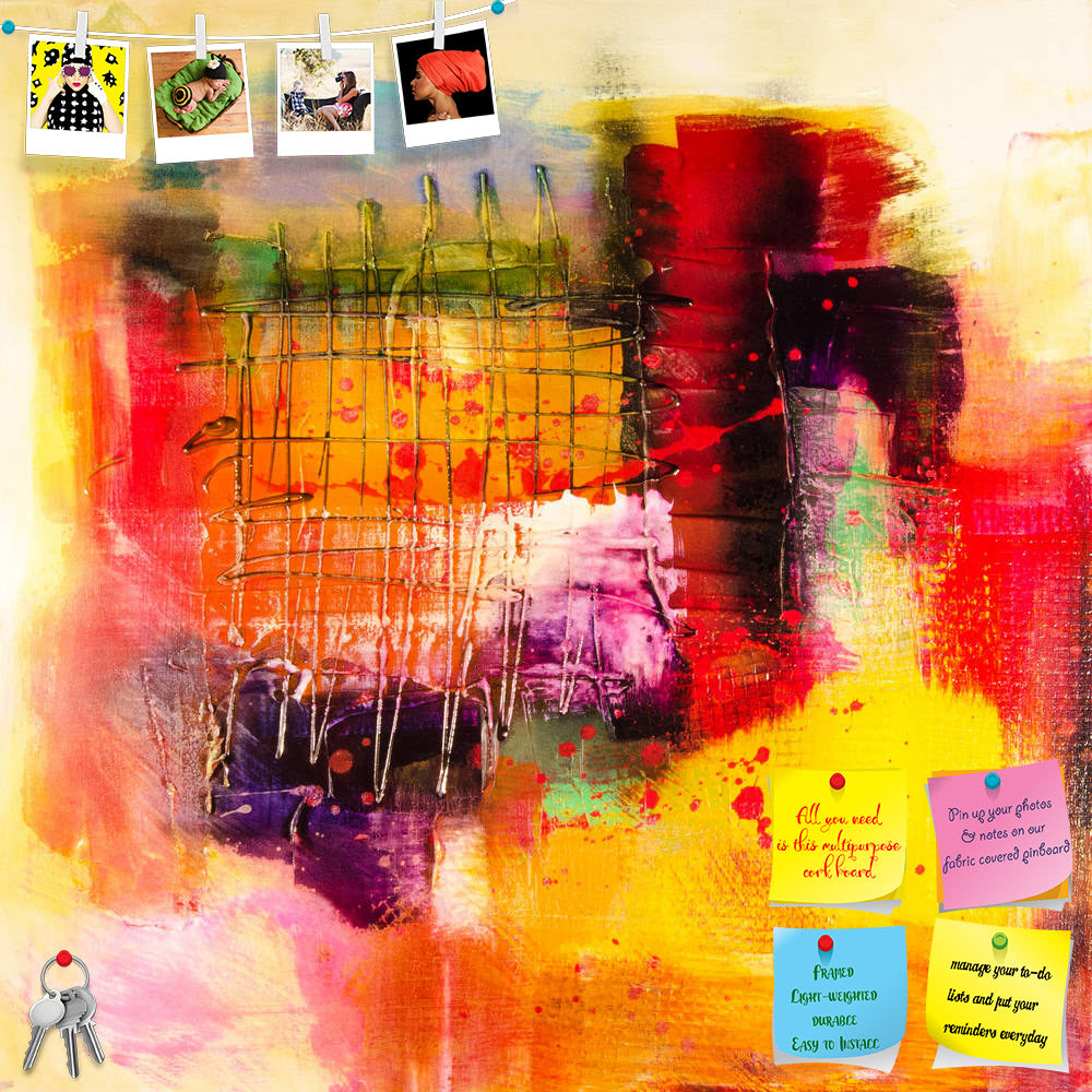 ArtzFolio Modern Abstract Art D6 Printed Bulletin Board Notice Pin Board Soft Board | Frameless-Bulletin Boards Frameless-AZSAO33269549BLB_FL_L-Image Code 5003967 Vishnu Image Folio Pvt Ltd, IC 5003967, ArtzFolio, Bulletin Boards Frameless, Abstract, Fine Art Reprint, modern, art, d6, printed, bulletin, board, notice, pin, soft, frameless, abstrakt, painting, fine, artprint, colorful, print, decoration, deco, pin up board, push pin board, extra large cork board, big pin board, notice board, small bulletin b