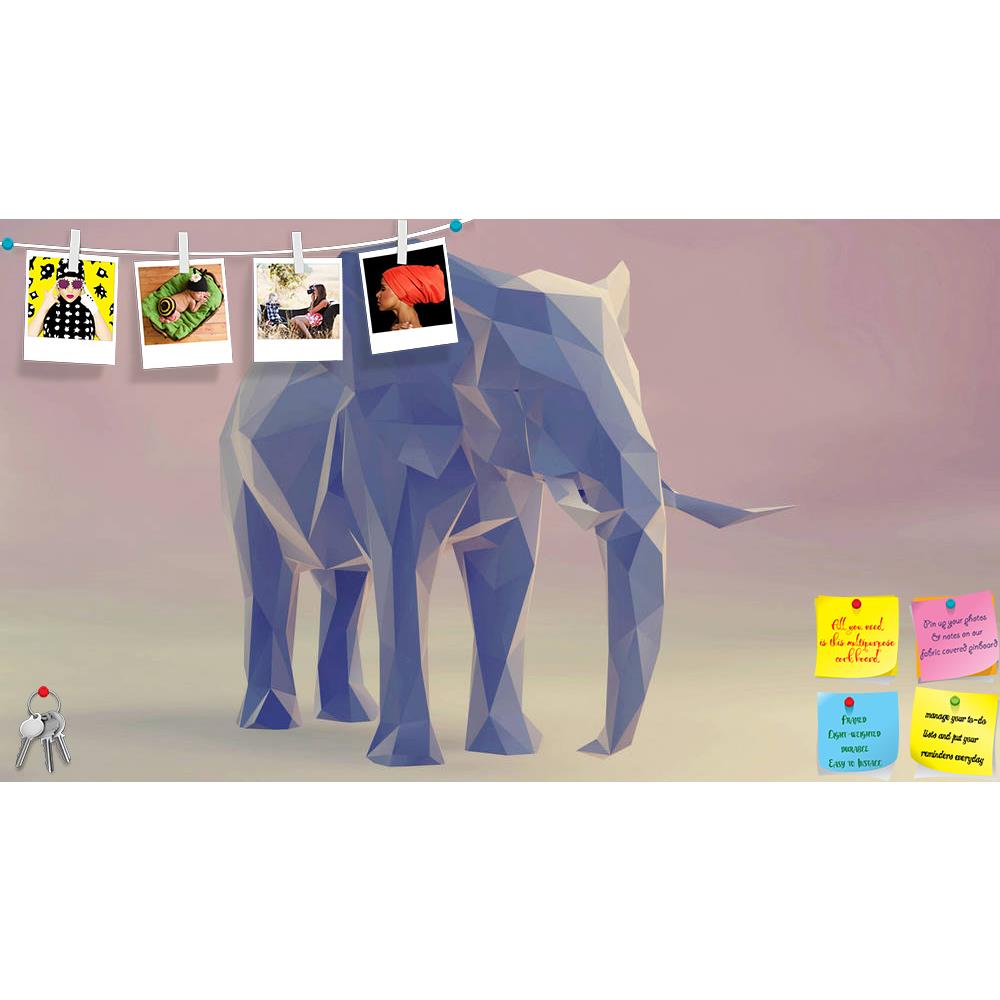 ArtzFolio Abstract Elephant Printed Bulletin Board Notice Pin Board Soft Board | Frameless-Bulletin Boards Frameless-AZSAO33281763BLB_FL_L-Image Code 5003969 Vishnu Image Folio Pvt Ltd, IC 5003969, ArtzFolio, Bulletin Boards Frameless, Abstract, Animals, Kids, Digital Art, elephant, printed, bulletin, board, notice, pin, soft, frameless, 3d, render, geometric, low, poly, african, animal, art, artwork, background, beautiful, pin up board, push pin board, extra large cork board, big pin board, notice board, s