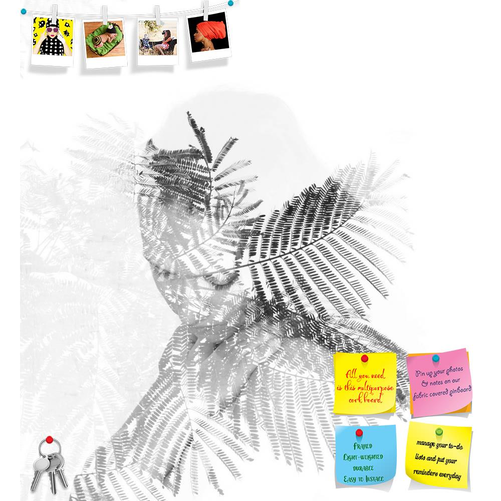 ArtzFolio Flowers In The Beautiful Young Woman Printed Bulletin Board Notice Pin Board Soft Board | Frameless-Bulletin Boards Frameless-AZSAO33417295BLB_FL_L-Image Code 5003973 Vishnu Image Folio Pvt Ltd, IC 5003973, ArtzFolio, Bulletin Boards Frameless, Conceptual, Portraits, Photography, flowers, in, the, beautiful, young, woman, printed, bulletin, board, notice, pin, soft, frameless, double, exposure, red, black, white, image, vintage, effect, pin up board, push pin board, extra large cork board, big pin