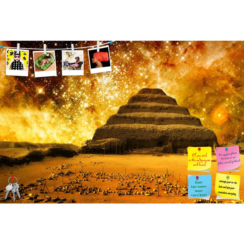 ArtzFolio Step Pyramid At Saqqara & The Tarantula Nebula Printed Bulletin Board Notice Pin Board Soft Board | Frameless-Bulletin Boards Frameless-AZSAO33487326BLB_FL_L-Image Code 5003979 Vishnu Image Folio Pvt Ltd, IC 5003979, ArtzFolio, Bulletin Boards Frameless, Fantasy, Places, Photography, step, pyramid, at, saqqara, the, tarantula, nebula, printed, bulletin, board, notice, pin, soft, frameless, photo-montage, 30, doradus, nasa, ngc2070, africa, architecture, astrology, astronomy, astrophotography, cair