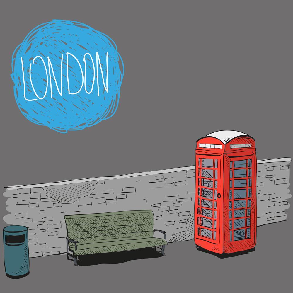 Red English Phone Booth Canvas Painting Synthetic Frame-Paintings MDF Framing-AFF_FR-IC 5003980 IC 5003980, Abstract Expressionism, Abstracts, Ancient, Animated Cartoons, Architecture, Art and Paintings, Books, Caricature, Cartoons, Cities, City Views, Comics, Digital, Digital Art, Drawing, English, Graffiti, Graphic, Hand Drawn, Historical, Illustrations, Landmarks, Medieval, Modern Art, Places, Semi Abstract, Signs, Signs and Symbols, Sketches, Vintage, red, phone, booth, canvas, painting, synthetic, fram