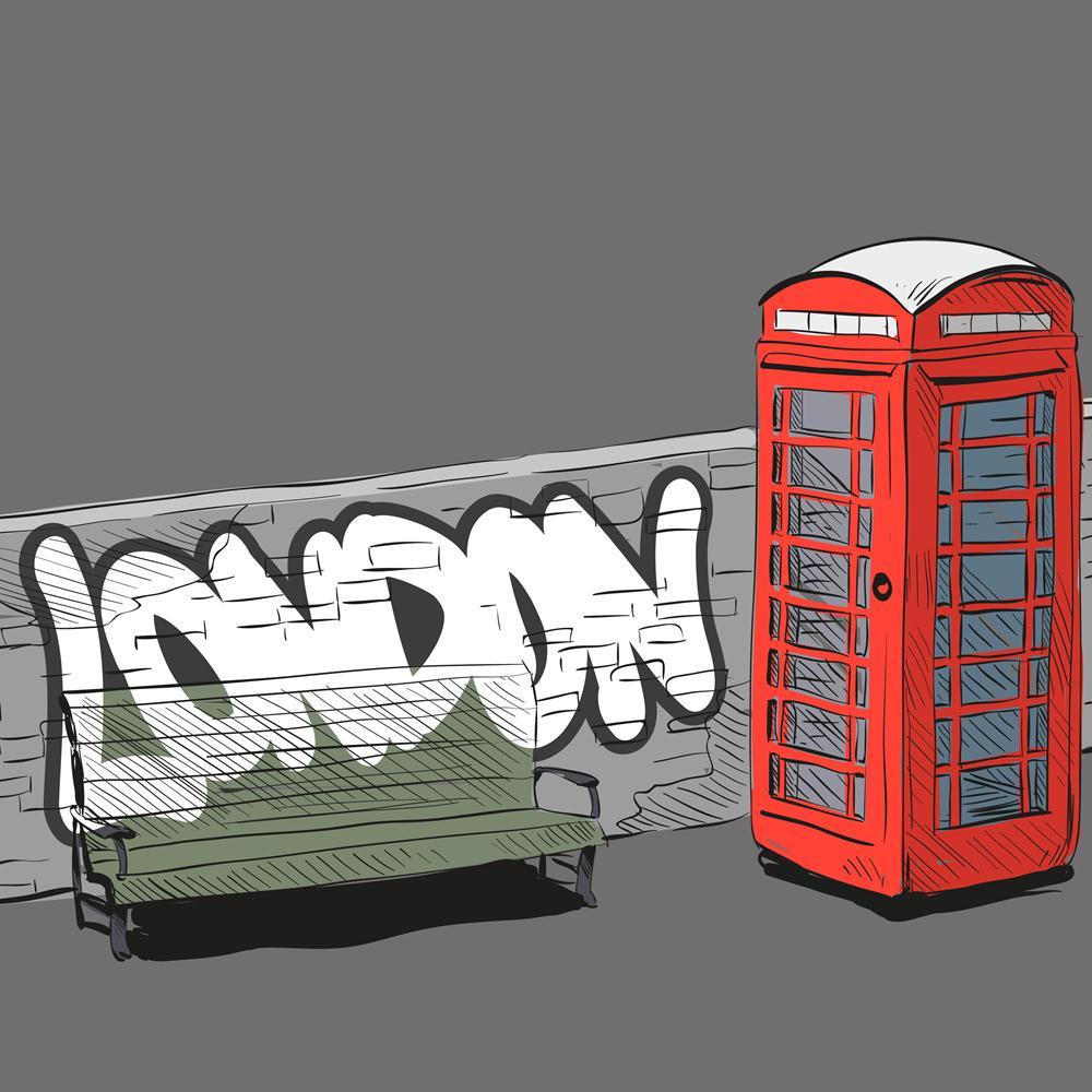 Red English Phone Booth Canvas Painting Synthetic Frame-Paintings MDF Framing-AFF_FR-IC 5003981 IC 5003981, Abstract Expressionism, Abstracts, Ancient, Animated Cartoons, Architecture, Art and Paintings, Books, Caricature, Cartoons, Cities, City Views, Comics, Digital, Digital Art, Drawing, English, Graffiti, Graphic, Hand Drawn, Historical, Illustrations, Landmarks, Medieval, Modern Art, Places, Semi Abstract, Signs, Signs and Symbols, Sketches, Vintage, red, phone, booth, canvas, painting, synthetic, fram