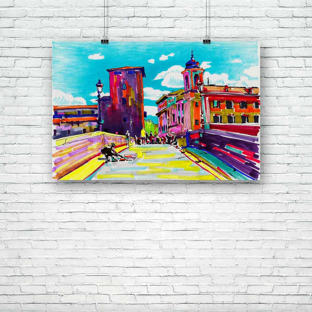 Rome Italy Cityscape D3 Unframed Paper Poster-Paper Posters Unframed-POS_UN-IC 5003983 IC 5003983, Ancient, Architecture, Art and Paintings, Automobiles, Books, Cities, City Views, Digital, Digital Art, Drawing, Graphic, Historical, Illustrations, Impressionism, Inspirational, Italian, Landmarks, Landscapes, Medieval, Motivation, Motivational, Paintings, Places, Scenic, Signs, Signs and Symbols, Sketches, Transportation, Travel, Urban, Vehicles, Vintage, rome, italy, cityscape, d3, unframed, paper, poster, 