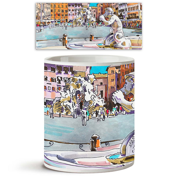 Artwork Of Rome Italy Cityscape Ceramic Coffee Tea Mug Inside White-Coffee Mugs--IC 5003985 IC 5003985, Ancient, Architecture, Art and Paintings, Automobiles, Baroque, Books, Cities, City Views, Digital, Digital Art, Drawing, Graphic, Historical, Illustrations, Inspirational, Italian, Landmarks, Landscapes, Marble, Marble and Stone, Medieval, Motivation, Motivational, Paintings, Places, Rococo, Scenic, Signs, Signs and Symbols, Sketches, Transportation, Travel, Urban, Vehicles, Vintage, artwork, of, rome, i