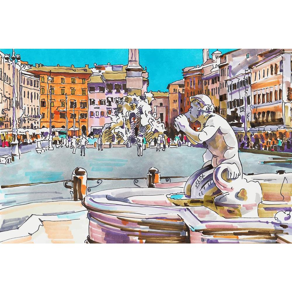 ArtzFolio Artwork Of Rome Italy Cityscape D5 Unframed Paper Poster-Paper Posters Unframed-AZART33499930POS_UN_L-Image Code 5003985 Vishnu Image Folio Pvt Ltd, IC 5003985, ArtzFolio, Paper Posters Unframed, Places, Digital Art, artwork, of, rome, italy, cityscape, d5, unframed, paper, poster, wall, large, size, for, living, room, home, decoration, big, framed, decor, posters, pitaara, box, modern, art, with, frame, bedroom, amazonbasics, door, drawing, small, decorative, office, reception, multiple, friends,