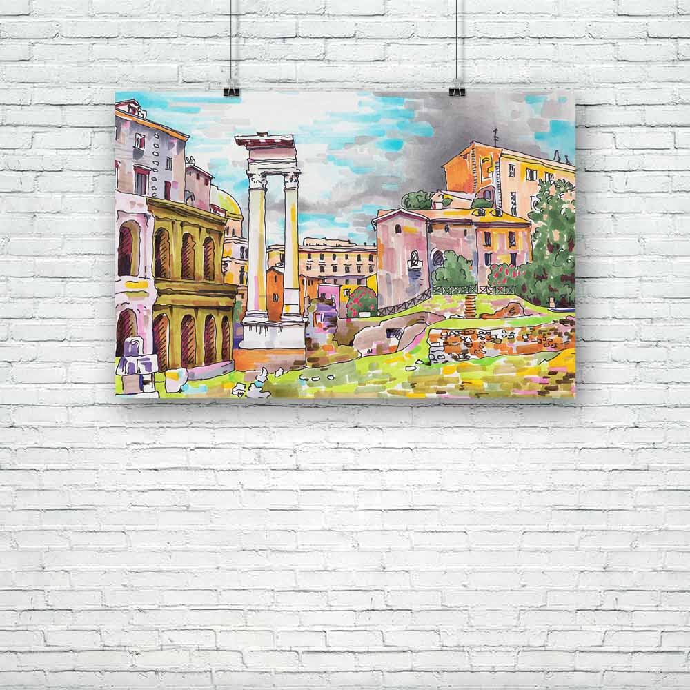 Rome Italy Cityscape D6 Unframed Paper Poster-Paper Posters Unframed-POS_UN-IC 5003986 IC 5003986, Ancient, Architecture, Art and Paintings, Automobiles, Books, Cities, City Views, Digital, Digital Art, Drawing, Graphic, Historical, Illustrations, Impressionism, Inspirational, Italian, Landmarks, Landscapes, Medieval, Motivation, Motivational, Paintings, Places, Scenic, Signs, Signs and Symbols, Sketches, Transportation, Travel, Urban, Vehicles, Vintage, rome, italy, cityscape, d6, unframed, paper, poster, 