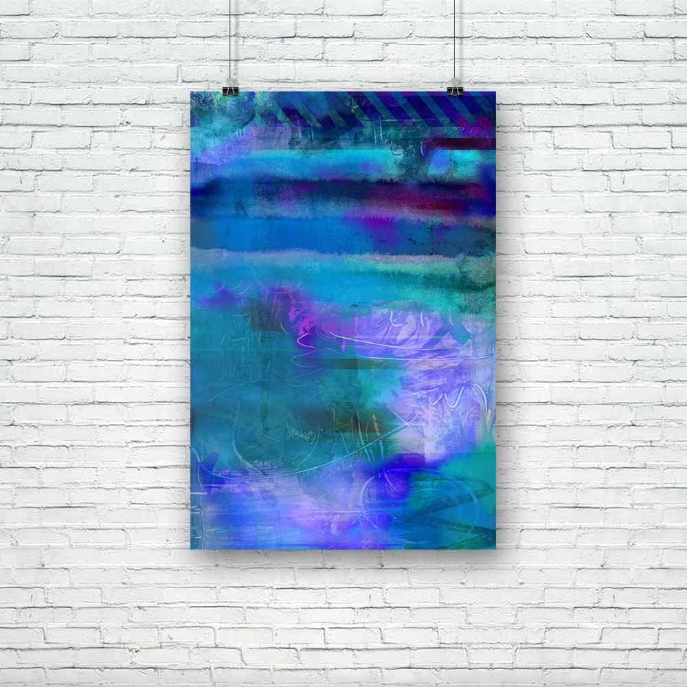  Blue Tones Unframed Paper Poster-Paper Posters Unframed-POS_UN-IC 5003987 IC 5003987, Abstract Expressionism, Abstracts, Ancient, Art and Paintings, Decorative, Digital, Digital Art, Geometric Abstraction, Graphic, Historical, Medieval, Modern Art, Paintings, Patterns, Retro, Semi Abstract, Vintage, blue, tones, unframed, paper, poster, abstract, abstraction, acrylics, art, artwork, background, bright, color, colour, composition, curl, curve, green, light, lines, mixed, media, modern, motion, movement, pai