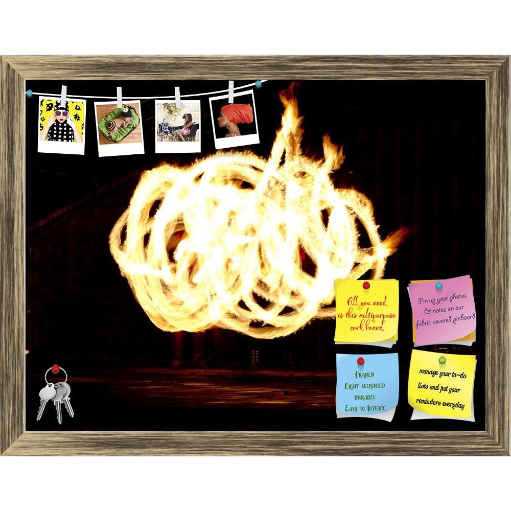 ArtzFolio Amazing Fire Show At Night Printed Bulletin Board Notice Pin Board Soft Board | Framed-Bulletin Boards Framed-AZSAO33725723BLB_FR_L-Image Code 5003996 Vishnu Image Folio Pvt Ltd, IC 5003996, ArtzFolio, Bulletin Boards Framed, Abstract, Photography, amazing, fire, show, at, night, printed, bulletin, board, notice, pin, soft, framed, flaming, trails, circle, entertainment, festival, heat, hot, person, performance, man, orange, dance, performer, color, motion, dangerous, vibrant, light, fire-show, en