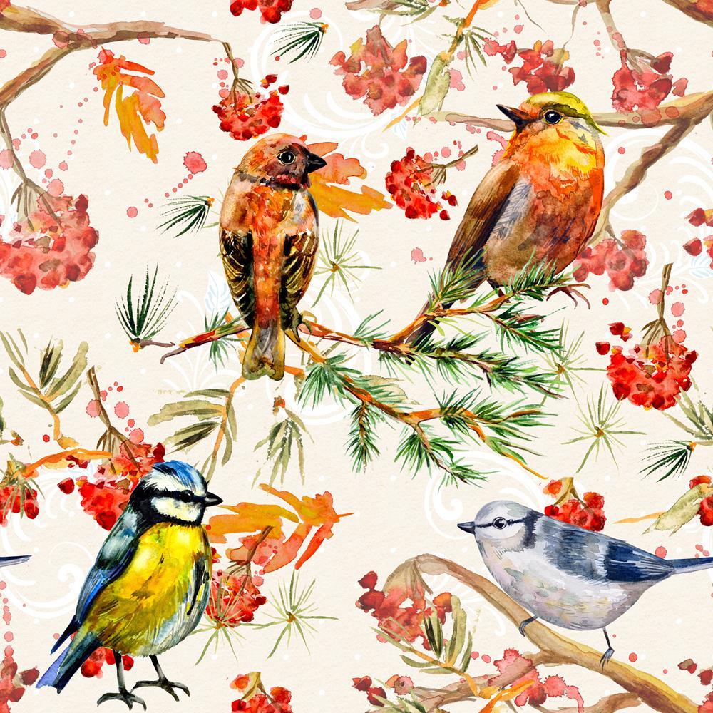 Pitaara Box Cute Birds Canvas Painting Synthetic Frame-Paintings MDF Framing-PBART33833046AFF_FR_L-Image Code 5004002 Vishnu Image Folio Pvt Ltd, IC 5004002, Pitaara Box, Paintings MDF Framing, Birds, Floral, Kids, Fine Art Reprint, cute, canvas, painting, synthetic, frame, seamless, texture, watercolor, pattern, bird, drawing, rowan, background, branch, design, nature, art, beautiful, decoration, wallpaper, beauty, tree, vintage, winter, christmas, red, card, color, modern, retro, season, fall, berry, grap