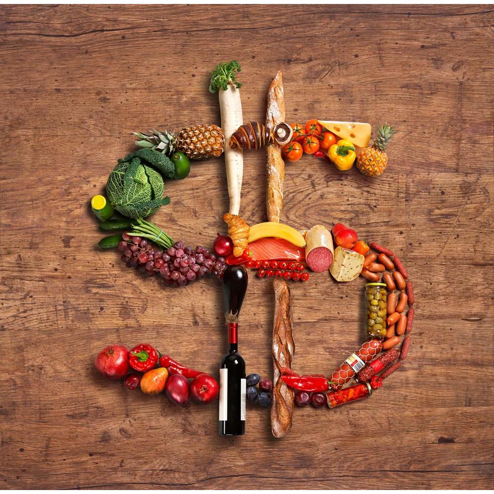 Photo of Dollar Fruits Vegetables Canvas Painting Synthetic Frame-Paintings MDF Framing-AFF_FR-IC 5004003 IC 5004003, Astronomy, Conceptual, Cosmology, Cuisine, Food, Food and Beverage, Food and Drink, Fruit and Vegetable, Fruits, Photography, Signs, Signs and Symbols, Space, Still Life, Symbols, Vegetables, Wine, Wooden, photo, of, dollar, canvas, painting, synthetic, frame, apple, baguette, banana, board, bottle, bread, cabbage, cheese, croissant, cucumber, eating, eggplant, gastronomy, grape, grapes, gre