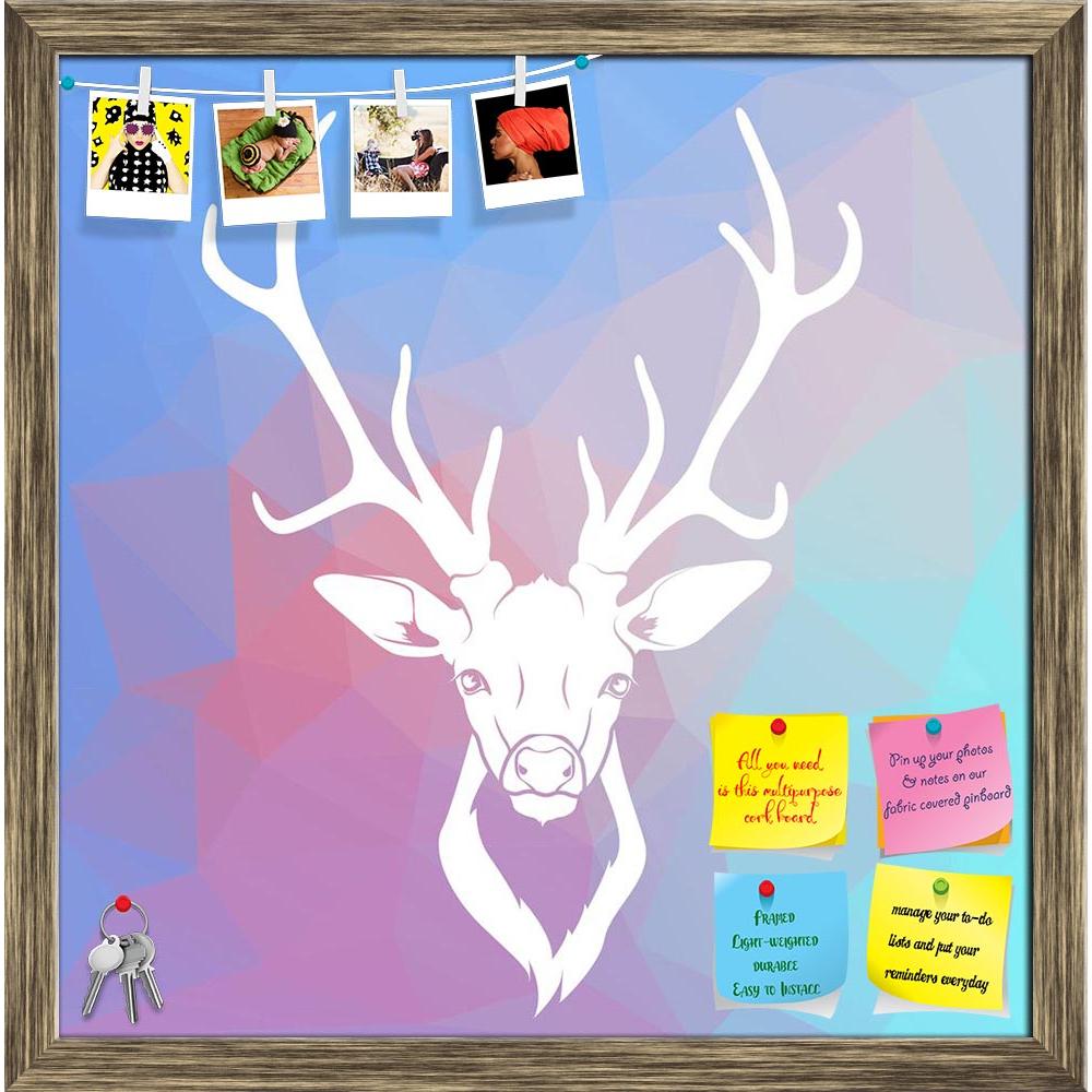 ArtzFolio Deer Head D2 Printed Bulletin Board Notice Pin Board Soft Board | Framed-Bulletin Boards Framed-AZSAO33850536BLB_FR_L-Image Code 5004004 Vishnu Image Folio Pvt Ltd, IC 5004004, ArtzFolio, Bulletin Boards Framed, Animals, Kids, Digital Art, deer, head, d2, printed, bulletin, board, notice, pin, soft, framed, triangle, background, pin up board, push pin board, extra large cork board, big pin board, notice board, small bulletin board, cork board, wall notice board, giant cork board, bulletin board, o