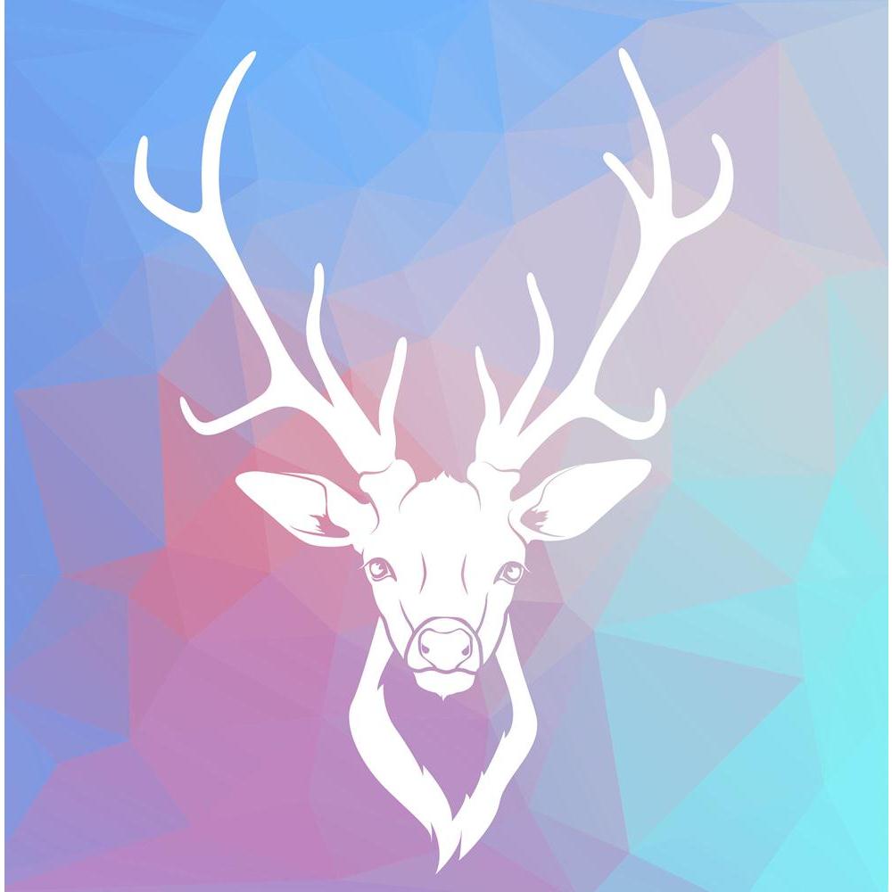 Deer Head Canvas Painting Synthetic Frame-Paintings MDF Framing-AFF_FR-IC 5004004 IC 5004004, Ancient, Animals, Art and Paintings, Digital, Digital Art, Drawing, Graphic, Hipster, Historical, Icons, Illustrations, Individuals, Medieval, Nature, Patterns, Portraits, Scenic, Signs, Signs and Symbols, Symbols, Triangles, Vintage, Wildlife, deer, head, canvas, painting, synthetic, frame, animal, antlers, art, artwork, background, beautiful, brown, contour, decoration, design, draw, elegant, element, emblem, hor