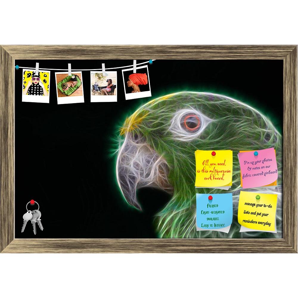 ArtzFolio Green Parrot Printed Bulletin Board Notice Pin Board Soft Board | Framed-Bulletin Boards Framed-AZSAO33902813BLB_FR_L-Image Code 5004006 Vishnu Image Folio Pvt Ltd, IC 5004006, ArtzFolio, Bulletin Boards Framed, Birds, Kids, Digital Art, green, parrot, printed, bulletin, board, notice, pin, soft, framed, fractal, art, created, photo, bird, nature, picture, pin up board, push pin board, extra large cork board, big pin board, notice board, small bulletin board, cork board, wall notice board, giant c