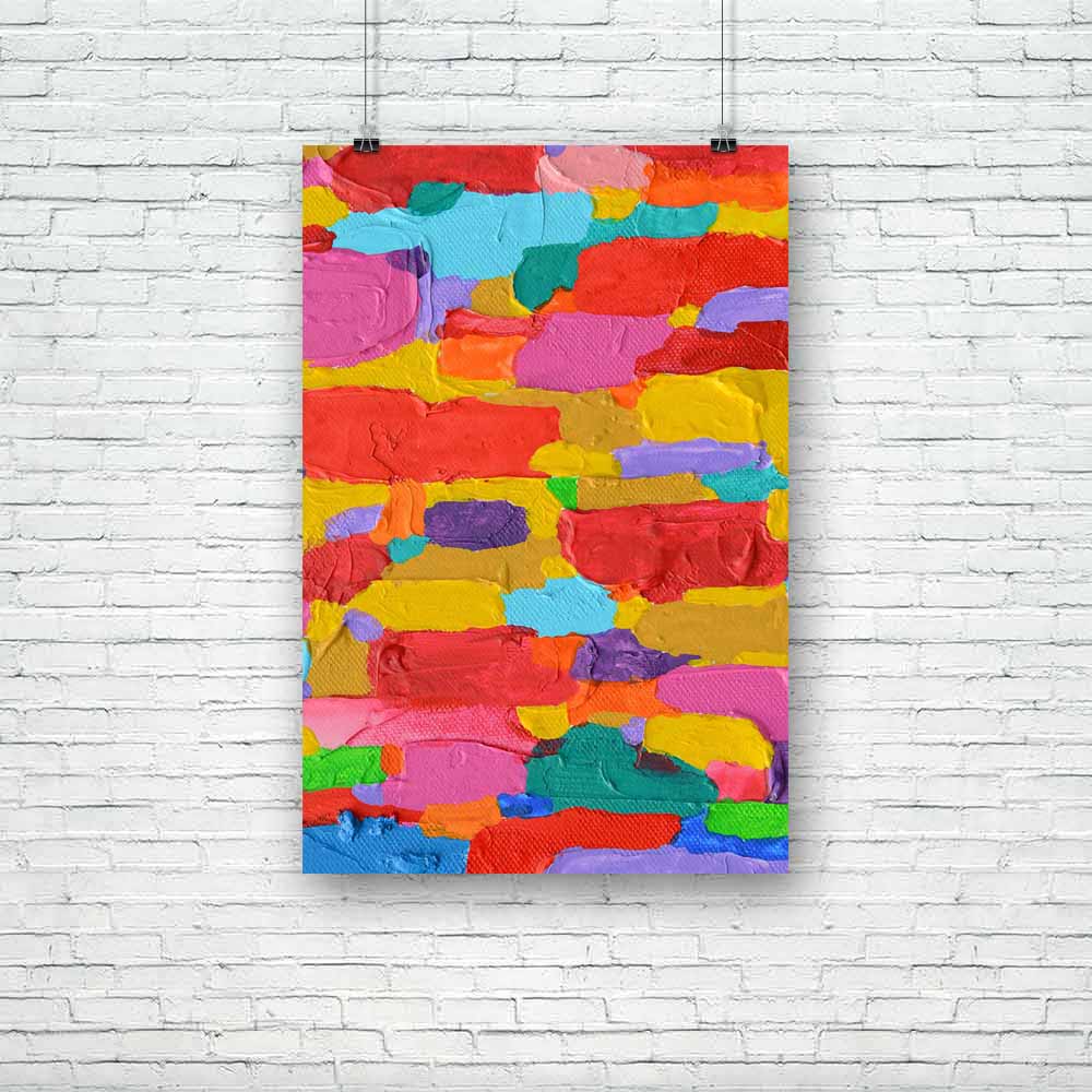 Abstract Artwork D180 Unframed Paper Poster - Paper Posters Unframed - ArtzFolio.com