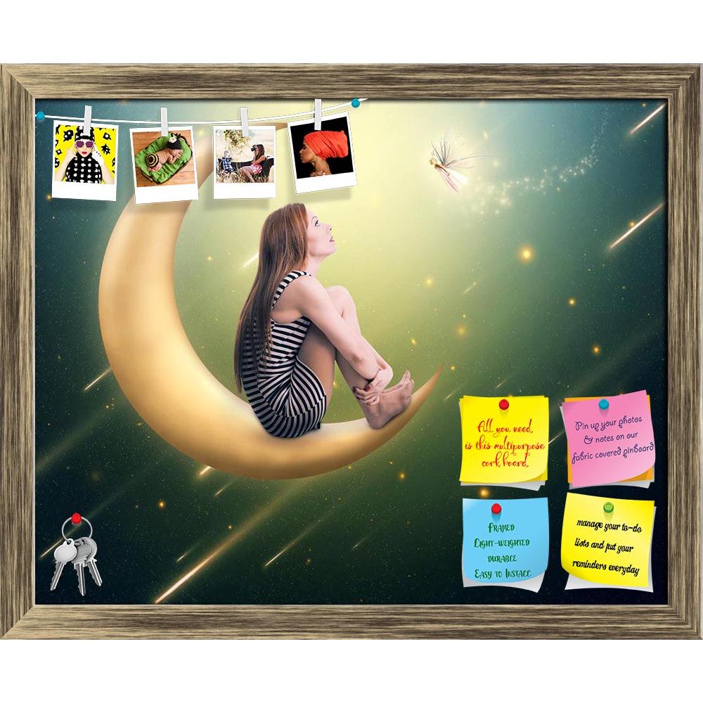 ArtzFolio Lonely Thoughtful Woman Printed Bulletin Board Notice Pin Board Soft Board | Framed-Bulletin Boards Framed-AZSAO33980048BLB_FR_L-Image Code 5004013 Vishnu Image Folio Pvt Ltd, IC 5004013, ArtzFolio, Bulletin Boards Framed, Fantasy, Kids, Photography, lonely, thoughtful, woman, printed, bulletin, board, notice, pin, soft, framed, moon, night, dream, girl, queen, magic, dress, sky, princess, hair, light, evening, crescent, holiday, half, young, profile, dreamy, spell, fun, metamorphose, new, feminin