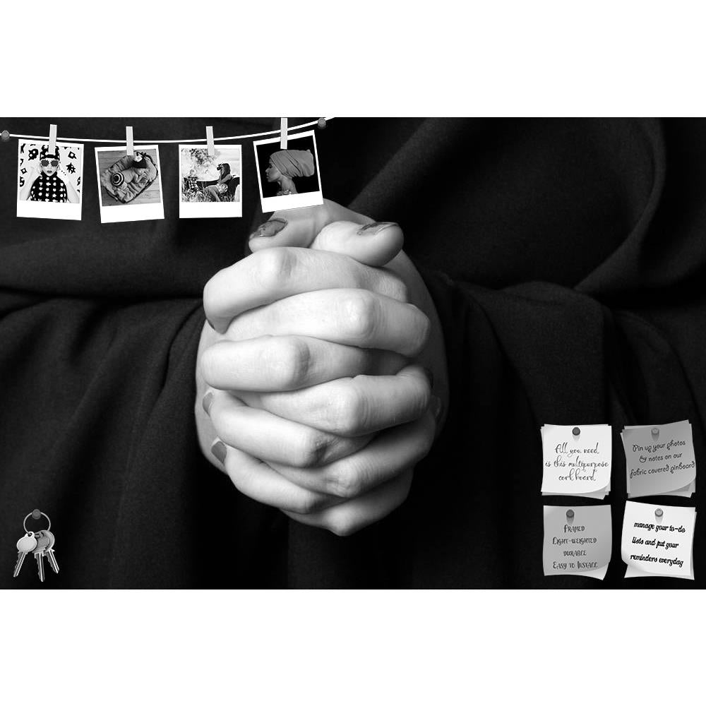 ArtzFolio Womans Hands Clasped In Prayer D1 Printed Bulletin Board Notice Pin Board Soft Board | Frameless-Bulletin Boards Frameless-AZSAO34004646BLB_FL_L-Image Code 5004017 Vishnu Image Folio Pvt Ltd, IC 5004017, ArtzFolio, Bulletin Boards Frameless, Religious, Photography, womans, hands, clasped, in, prayer, d1, printed, bulletin, board, notice, pin, soft, frameless, a, black, white, image, adult, begging, belief, believe, caucasian, christian, christianity, church, clasp, confession, dark, devotion, divi