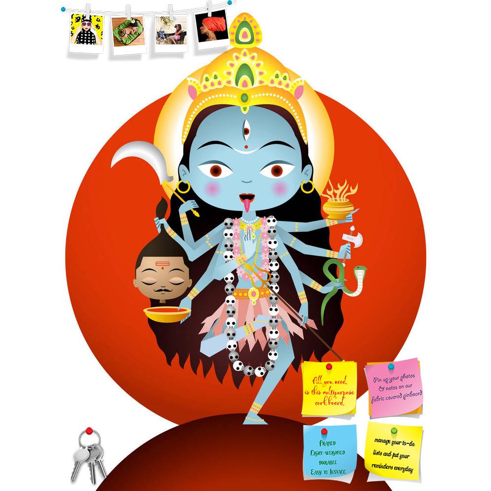 ArtzFolio Hindu God Kali Printed Bulletin Board Notice Pin Board Soft Board | Frameless-Bulletin Boards Frameless-AZSAO34030382BLB_FL_L-Image Code 5004029 Vishnu Image Folio Pvt Ltd, IC 5004029, ArtzFolio, Bulletin Boards Frameless, Religious, Digital Art, hindu, god, kali, printed, bulletin, board, notice, pin, soft, frameless, goddes, pin up board, push pin board, extra large cork board, big pin board, notice board, small bulletin board, cork board, wall notice board, giant cork board, bulletin board, off