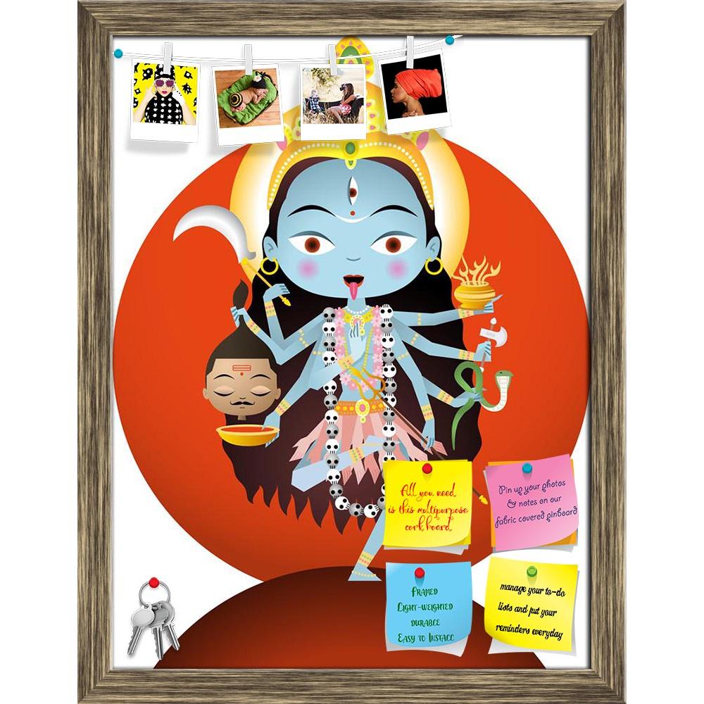 ArtzFolio Hindu God Kali Printed Bulletin Board Notice Pin Board Soft Board | Framed-Bulletin Boards Framed-AZSAO34030382BLB_FR_L-Image Code 5004029 Vishnu Image Folio Pvt Ltd, IC 5004029, ArtzFolio, Bulletin Boards Framed, Religious, Digital Art, hindu, god, kali, printed, bulletin, board, notice, pin, soft, framed, goddes, pin up board, push pin board, extra large cork board, big pin board, notice board, small bulletin board, cork board, wall notice board, giant cork board, bulletin board, office notice b