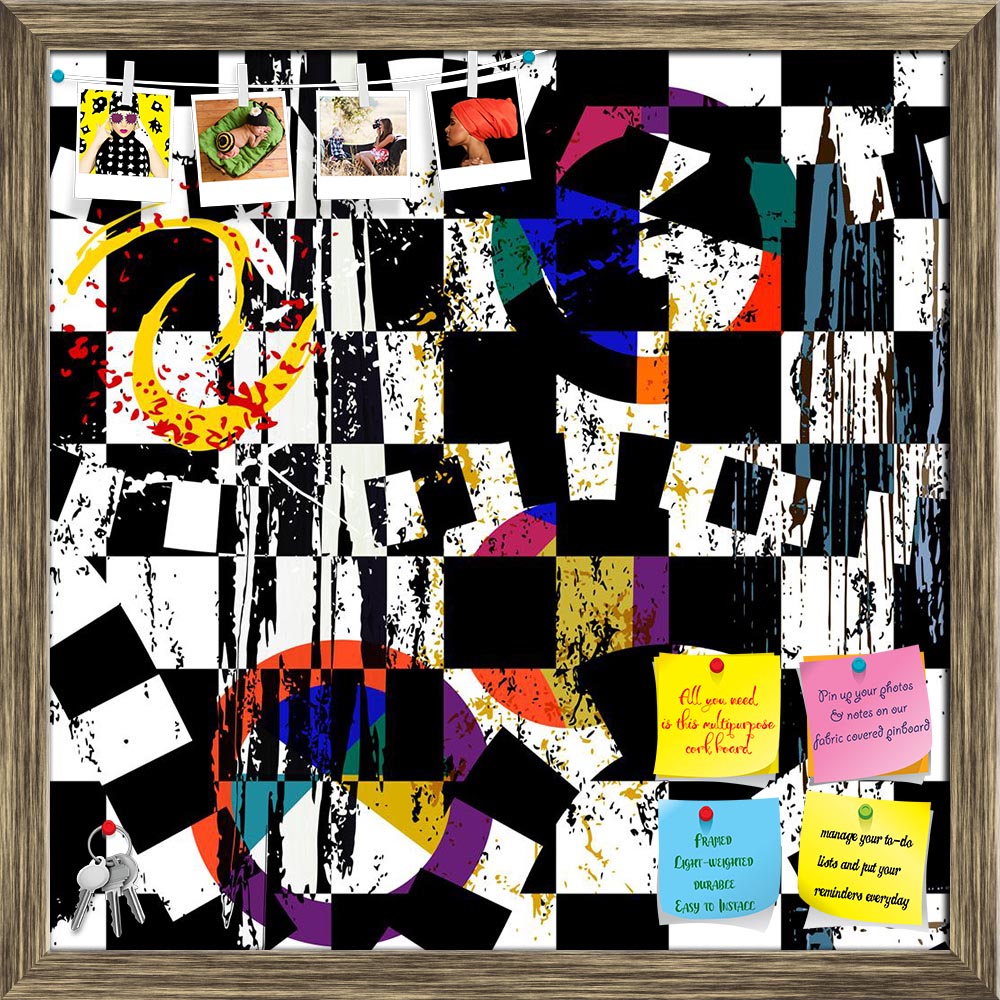 ArtzFolio Abstract Artwork D182 Printed Bulletin Board Notice Pin Board Soft Board | Framed-Bulletin Boards Framed-AZSAO34056671BLB_FR_L-Image Code 5004034 Vishnu Image Folio Pvt Ltd, IC 5004034, ArtzFolio, Bulletin Boards Framed, Abstract, Digital Art, artwork, d182, printed, bulletin, board, notice, pin, soft, framed, background, composition, strokes, splashes, circles, black, white, pin up board, push pin board, extra large cork board, big pin board, notice board, small bulletin board, cork board, wall n