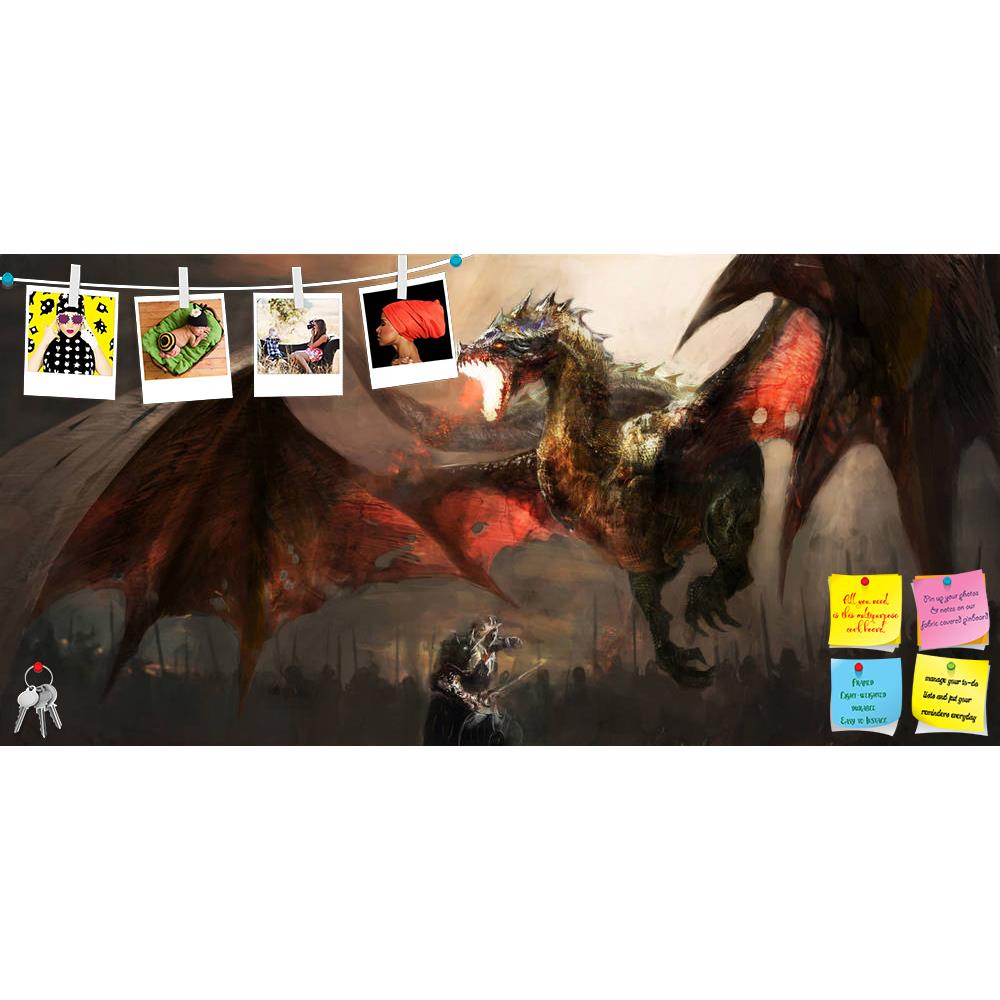 ArtzFolio Knight Fighting Dragon D3 Printed Bulletin Board Notice Pin Board Soft Board | Frameless-Bulletin Boards Frameless-AZSAO34155657BLB_FL_L-Image Code 5004039 Vishnu Image Folio Pvt Ltd, IC 5004039, ArtzFolio, Bulletin Boards Frameless, Fantasy, Fine Art Reprint, knight, fighting, dragon, d3, printed, bulletin, board, notice, pin, soft, frameless, scene, animal, art, big, breath, creature, danger, destruction, drawings, evil, fairytale, fantastic, fear, fearful, fictional, fire, flight, illustration,