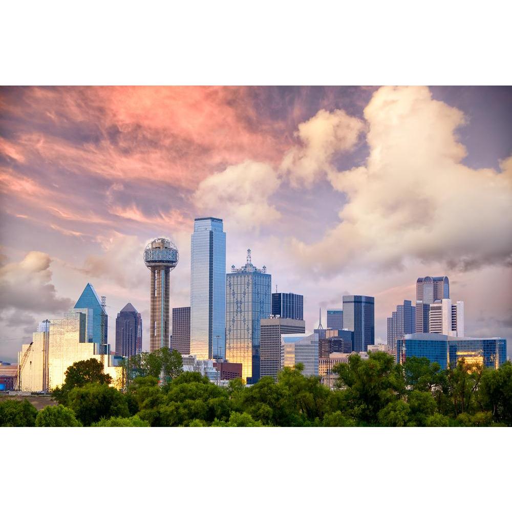 Dallas City Skyline At Sunset, Texas, USA Canvas Painting Synthetic Frame-Paintings MDF Framing-AFF_FR-IC 5004042 IC 5004042, American, Architecture, Cities, City Views, Landmarks, Modern Art, Places, Skylines, Sunsets, Urban, dallas, city, skyline, at, sunset, texas, usa, canvas, painting, synthetic, frame, cityscape, america, attraction, building, destinations, district, downtown, dusk, evening, famous, financial, highrise, landmark, megalopolis, metropolis, modern, observation, deck, reflection, skyscrap