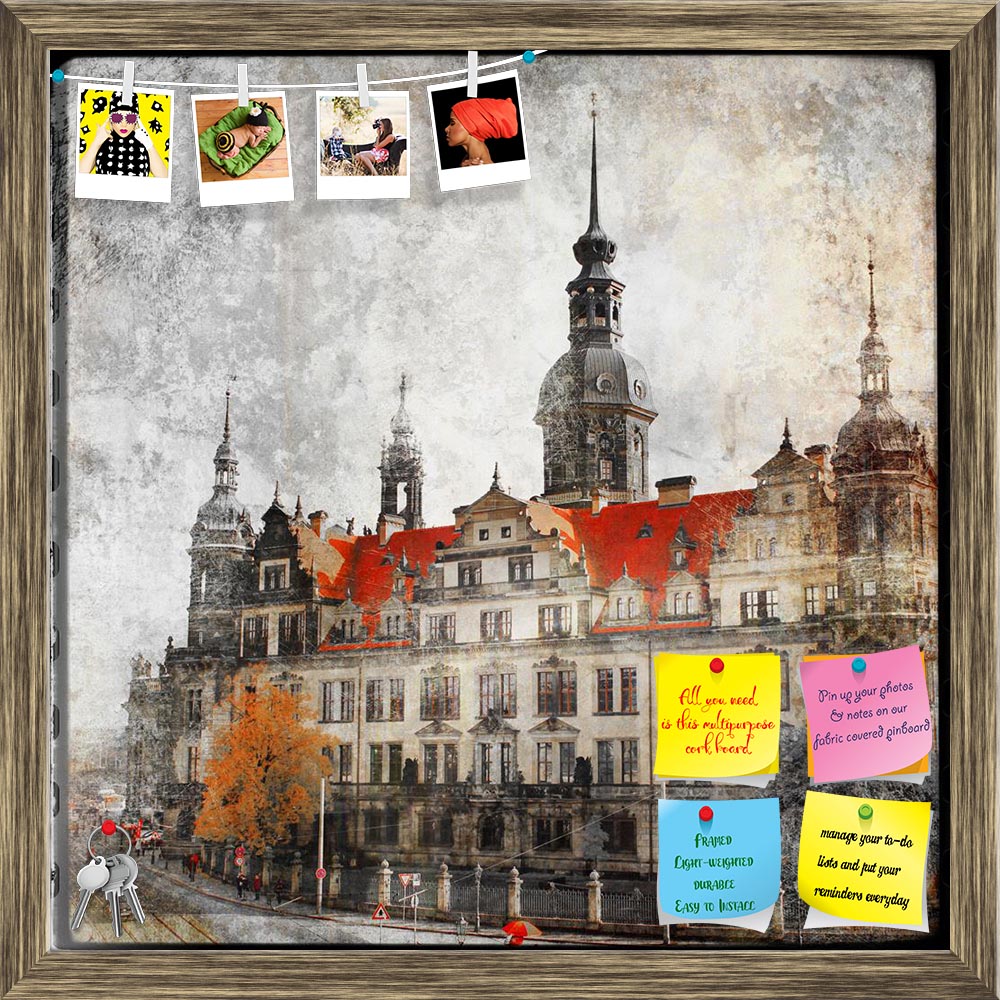 ArtzFolio Old Dresden Printed Bulletin Board Notice Pin Board Soft Board | Framed-Bulletin Boards Framed-AZSAO34181018BLB_FR_L-Image Code 5004043 Vishnu Image Folio Pvt Ltd, IC 5004043, ArtzFolio, Bulletin Boards Framed, Places, Vintage, Photography, old, dresden, printed, bulletin, board, notice, pin, soft, framed, retro, style, frame, film, texture, postcard, card, cathedral, saxony, sculpture, autumn, landmark, culture, altstadt, cupola, tourism, touristic, attraction, germany, frauenkirche, paper, strip
