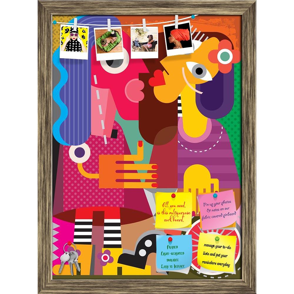 ArtzFolio Portrait Of Two Women D2 Printed Bulletin Board Notice Pin Board Soft Board | Framed-Bulletin Boards Framed-AZSAO34233328BLB_FR_L-Image Code 5004049 Vishnu Image Folio Pvt Ltd, IC 5004049, ArtzFolio, Bulletin Boards Framed, Abstract, Surrealism, Digital Art, portrait, of, two, women, d2, printed, bulletin, board, notice, pin, soft, framed, fine, art, vector, illustration, pin up board, push pin board, extra large cork board, big pin board, notice board, small bulletin board, cork board, wall notic