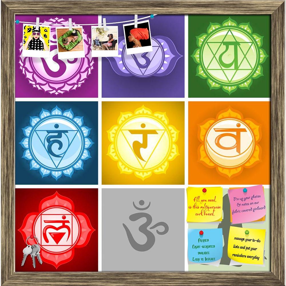 ArtzFolio Yoga Chakras Symbols Printed Bulletin Board Notice Pin Board Soft Board | Framed-Bulletin Boards Framed-AZSAO34275910BLB_FR_L-Image Code 5004054 Vishnu Image Folio Pvt Ltd, IC 5004054, ArtzFolio, Bulletin Boards Framed, Religious, Traditional, Digital Art, yoga, chakras, symbols, printed, bulletin, board, notice, pin, soft, framed, collection, pin up board, push pin board, extra large cork board, big pin board, notice board, small bulletin board, cork board, wall notice board, giant cork board, bu