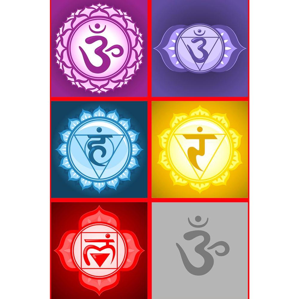 ArtzFolio Yoga Chakras Symbols Unframed Paper Poster-Paper Posters Unframed-AZART34275910POS_UN_L-Image Code 5004054 Vishnu Image Folio Pvt Ltd, IC 5004054, ArtzFolio, Paper Posters Unframed, Religious, Traditional, Digital Art, yoga, chakras, symbols, unframed, paper, poster, wall, large, size, for, living, room, home, decoration, big, framed, decor, posters, pitaara, box, modern, art, with, frame, bedroom, amazonbasics, door, drawing, small, decorative, office, reception, multiple, friends, images, reprin