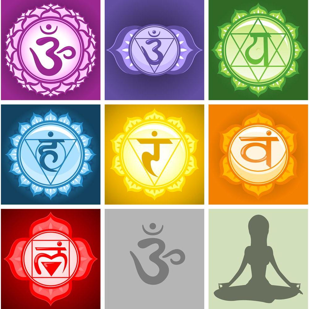 Pitaara Box Yoga Chakras Symbols Peel & Stick Vinyl Wall Sticker-Laminated Wall Stickers-PBART34275910LAM_UN_L-Image Code 5004054 Vishnu Image Folio Pvt Ltd, IC 5004054, Pitaara Box, Laminated Wall Stickers, Religious, Traditional, Digital Art, yoga, chakras, symbols, peel, stick, vinyl, wall, sticker, collection, wall sticker for bedroom, large size wall decal, wall sticker for drawing room, living room wall sticker decal, artzfolio, decorative wall sticker decal, big size wall sticker, waterproof wall sti